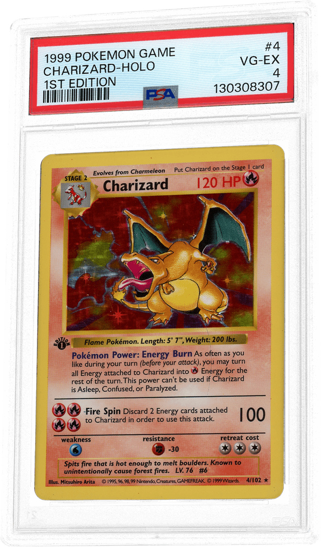 Graded Pokémon card