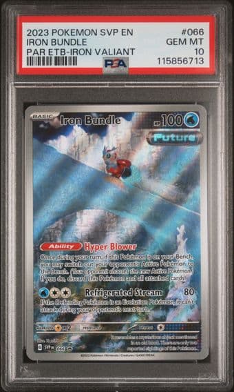 2023 #066 Iron Bundle PSA 10 Svp EN-SV Black Star Promo Pokemon