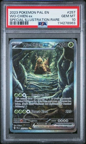 2023 #257 WO-Chien EX PSA 10 Pal EN-Paldea Evolved Pokemon