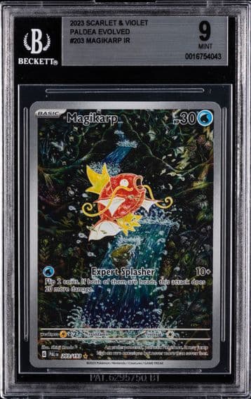 2023 #203 Magikarp BGS 9 Pal EN-Paldea Evolved Pokemon