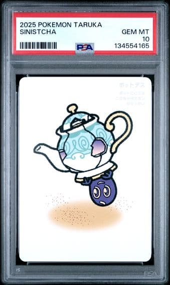 2025 #NA Sinistcha PSA 10 Taruka Pokemon
