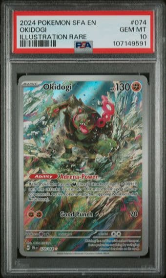 2024 #74 OKIDOGI PSA 10 SFA EN-SHROUDED FABLE POKEMON
