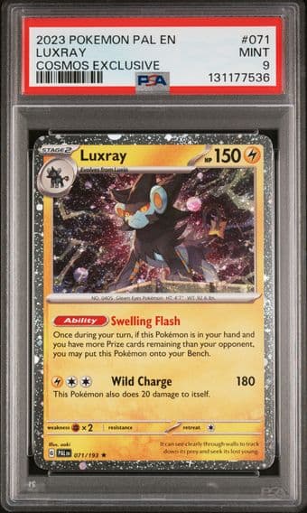 2023 #071 Luxray PSA 9 Pal EN-Paldea Evolved Pokemon
