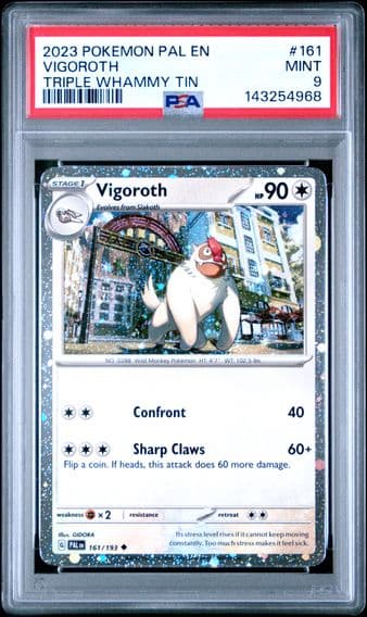 2023 #161 Vigoroth PSA 9 Pal EN-Paldea Evolved Pokemon