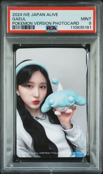 2024 #NA Gaeul PSA 9 Ive Japan 2nd EP Alive Version Photocards Pokemon