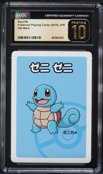 2019 #NA Squirtle CGC 10 Pristine Old Maid Pokemon