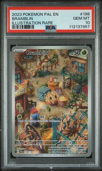 2023 #198 Bramblin PSA 10 Pal EN-Paldea Evolved Pokemon