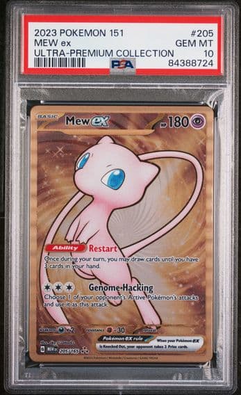 2023 #205 Mew EX PSA 10 151 Ultra-Premium Collection Pokemon