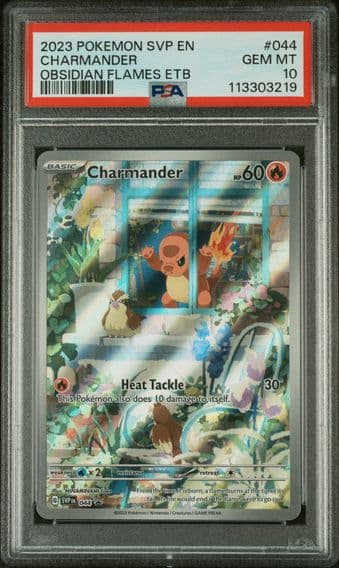 2023 #044 Charmander PSA 10 Svp EN-SV Black Star Promo Pokemon