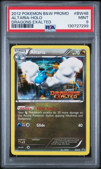 2012 #BW48 Altaria-Holo PSA 9 Black & White Promo Pokemon