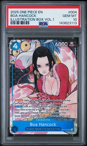 2025 #004 Boa Hancock PSA 10 Promos One Piece