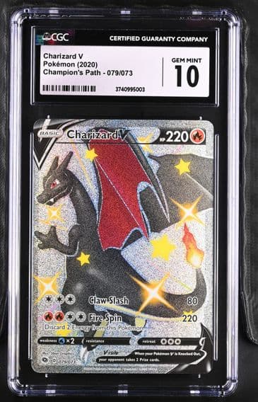 2020 #079 Charizard V CGC 10 Champion's Path - English