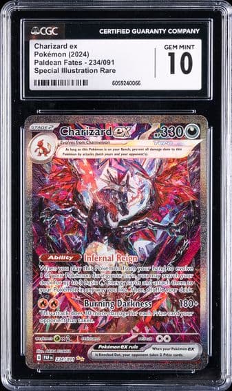 2024 #234 Charizard ex CGC 10 Paldean Fates - PAF EN - English Pokemon