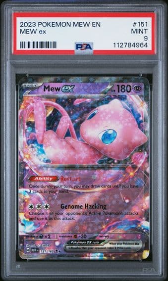 2023 #151 Mew EX PSA 9 Mew EN-151
