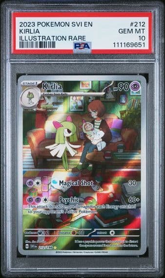 2023 #212 Kirlia PSA 10 Svi EN-Scarlet & Violet Pokemon