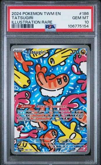 2024 #186 Tatsugiri PSA 10 Twm EN-Twilight Masquerade Pokemon
