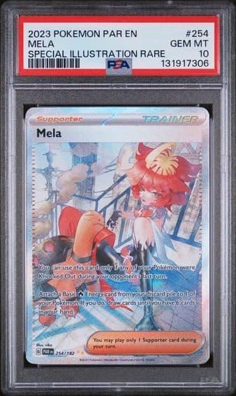 2023 #254 Mela PSA 10 Par EN-Paradox Rift Pokemon