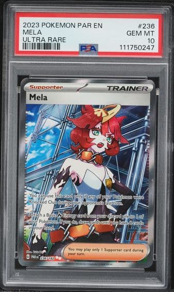 2023 #236 Mela PSA 10 Par EN-Paradox Rift Pokemon