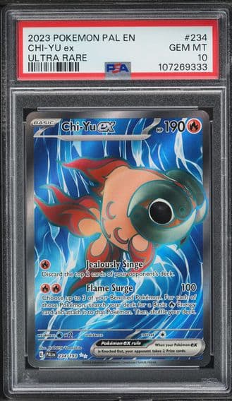 2023 #234 Chi-YU EX PSA 10 Pal EN-Paldea Evolved Pokemon