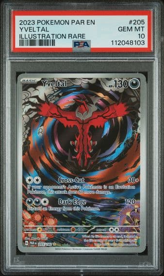 2023 #205 Yveltal PSA 10 Par EN-Paradox Rift Pokemon