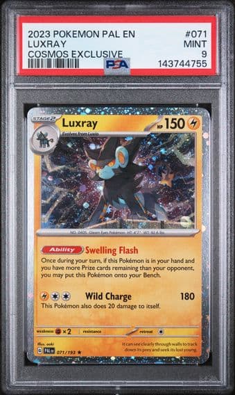 2023 #071 Luxray PSA 9 Pal EN-Paldea Evolved Pokemon