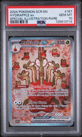 2024 #167 Hydrapple EX PSA 10 Scr EN-Stellar Crown Pokemon