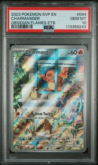 2023 #44 Charmander PSA 10 Svp EN-SV Black Star Promo Pokemon