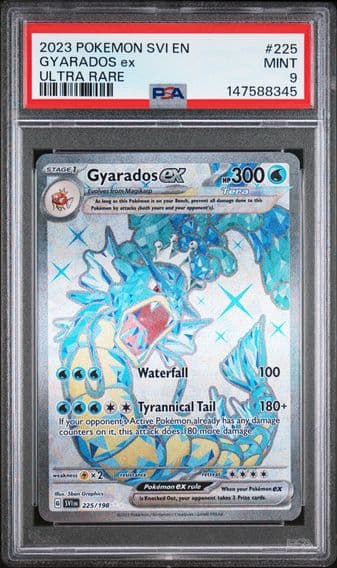 2023 #225 Gyarados EX PSA 9 Svi EN-Scarlet & Violet Pokemon
