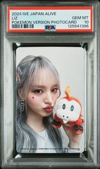 2024 #NA Liz PSA 10 Ive Japan 2nd EP Alive Version Photocards Pokemon