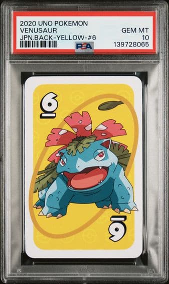 2020 #NA Venusaur PSA 10 Uno Pokemon