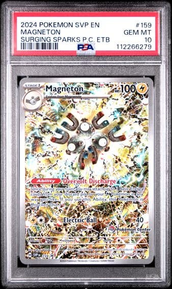 2024 #159 Magneton PSA 10 Svp EN-SV Black Star Promo Pokemon