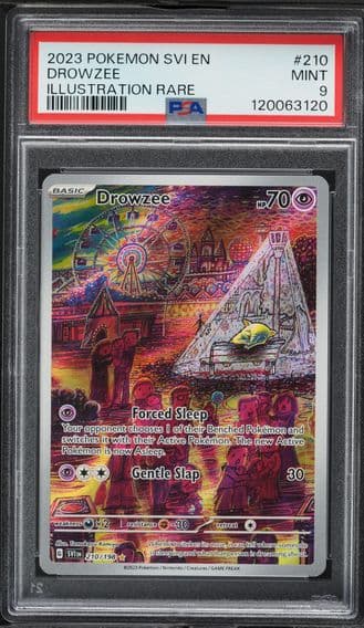 2023 #210 Drowzee PSA 9 Svi EN-Scarlet & Violet Pokemon