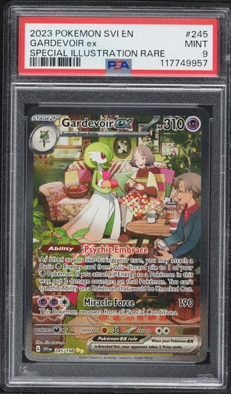 2023 #245 Gardevoir EX PSA 9 Svi EN-Scarlet & Violet Pokemon