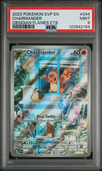 2023 #044 Charmander PSA 9 Svp EN-SV Black Star Promo Pokemon