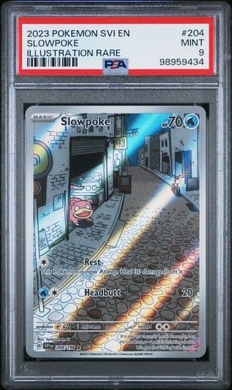 2023 #204 Slowpoke PSA 9 Svi EN-Scarlet & Violet Pokemon