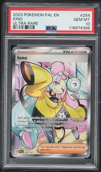 2023 #254 Iono PSA 10 Pal EN-Paldea Evolved Pokemon