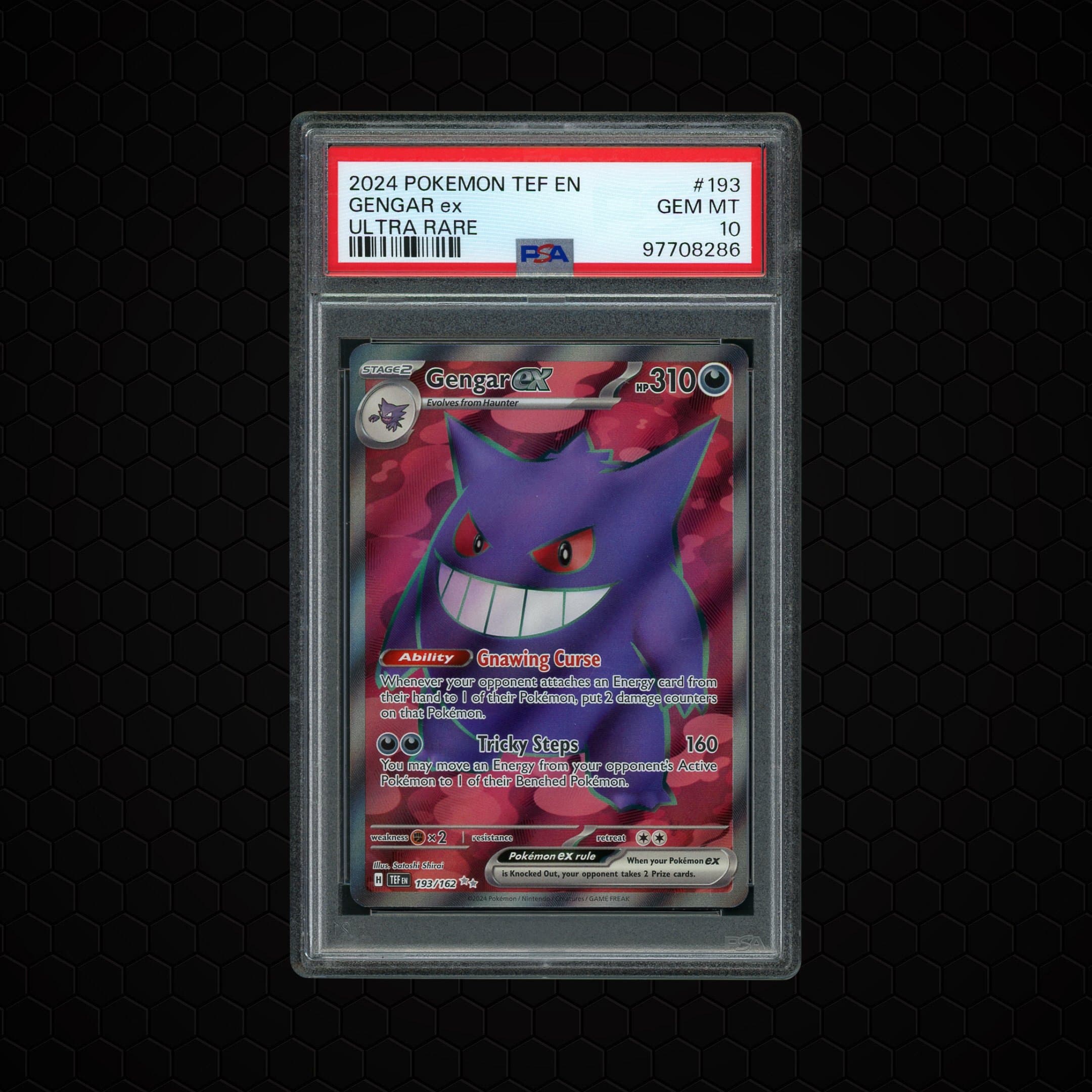 2024 Temporal Forces Gengar EX  PSA 10
