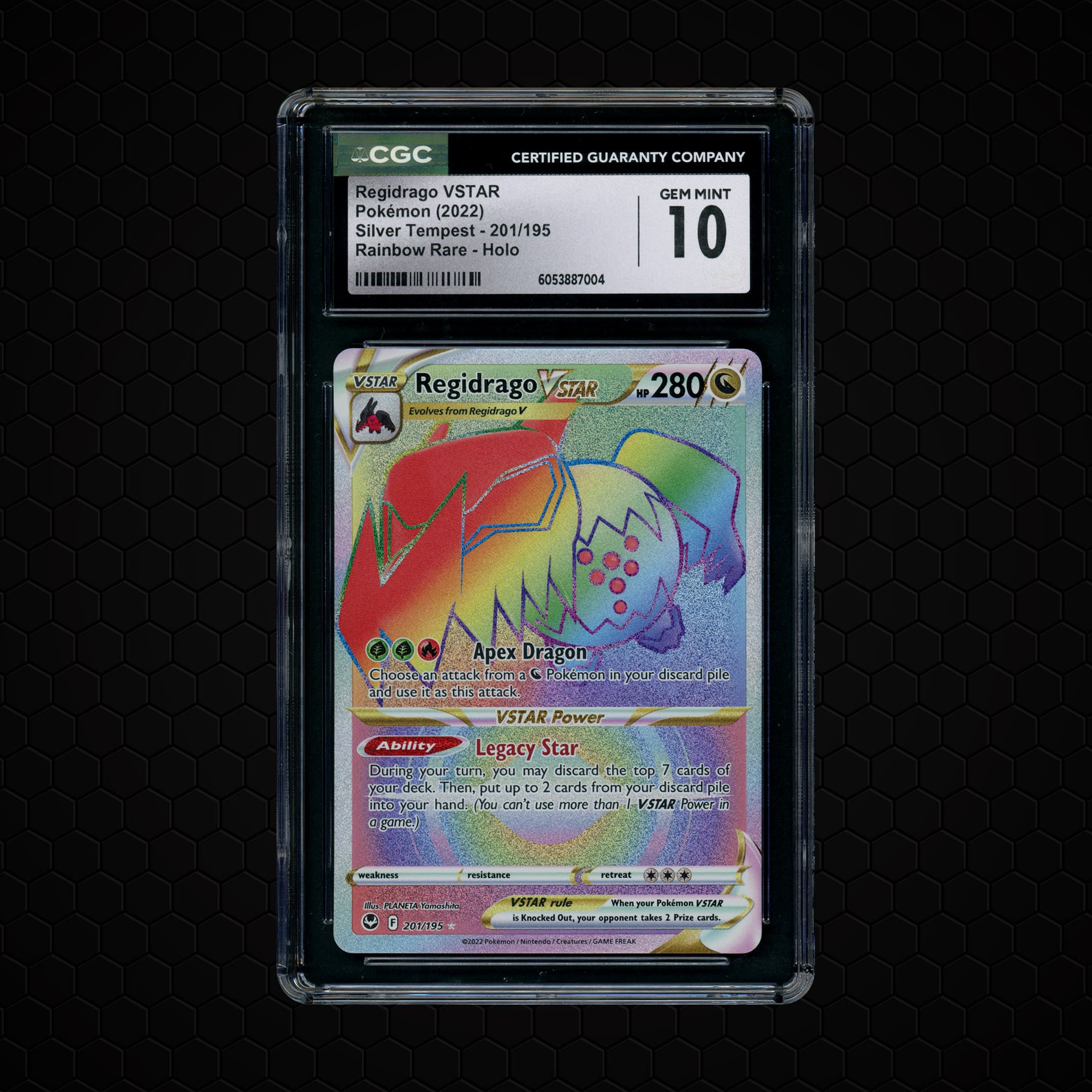 2022 Silver Tempest Regidrago VSTAR  CGC 10