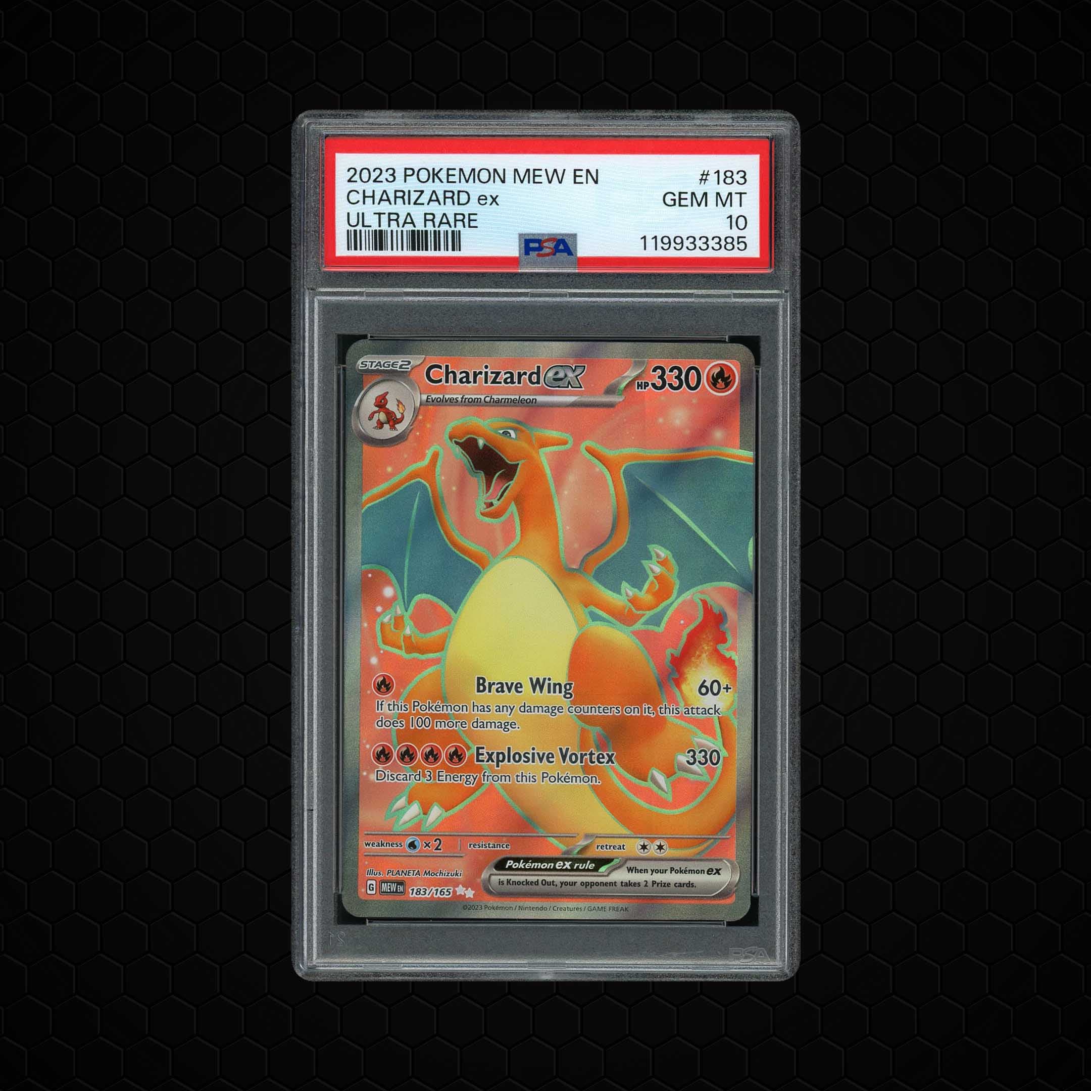 2023 Pokemon 151 Charizard ex  PSA 10