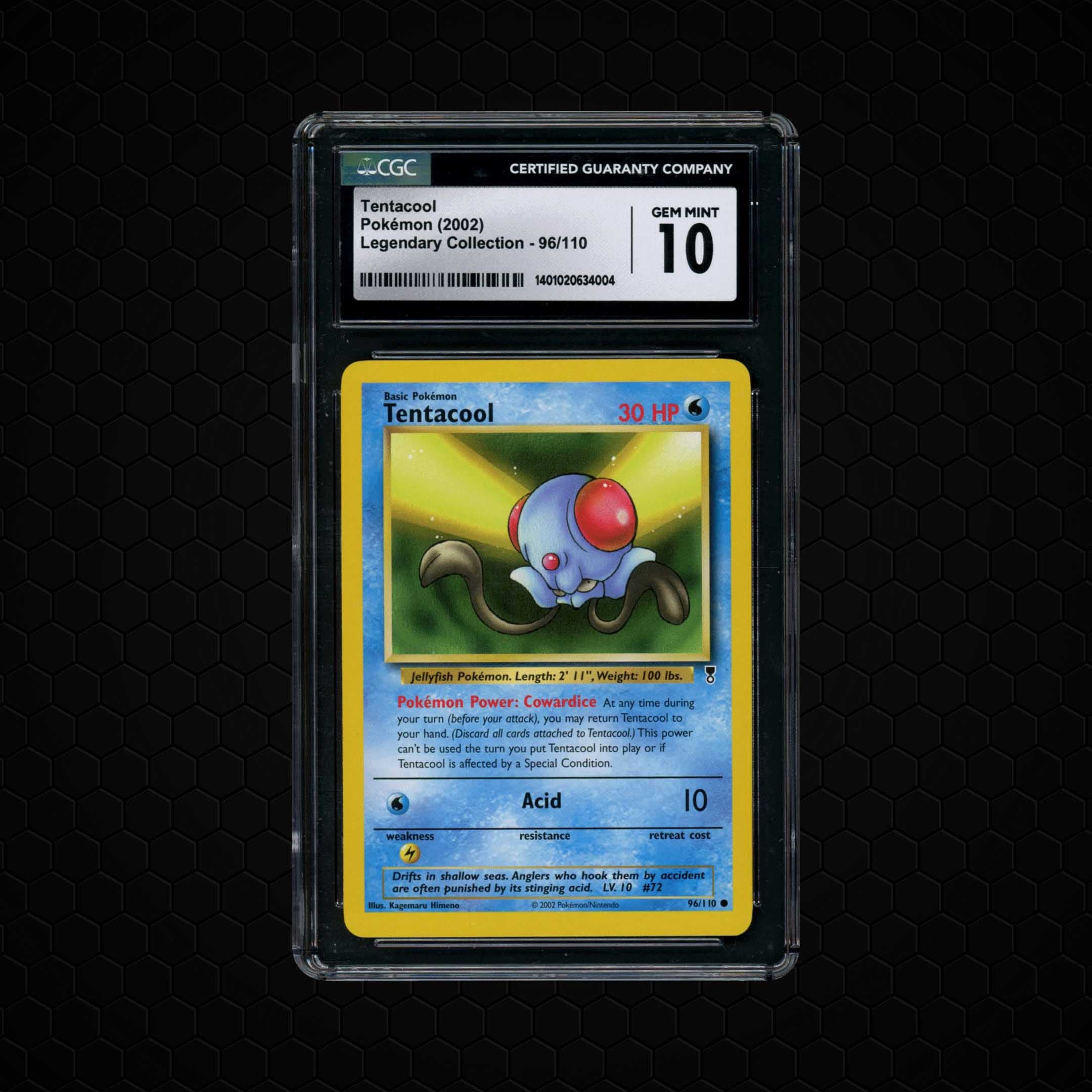 2002 Legendary Collection Tentacool  CGC 10