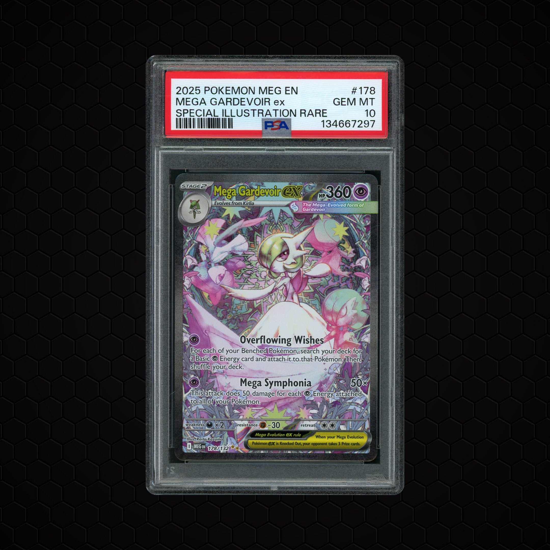 2025 Mega Evolution Mega Gardevoir EX  PSA 10