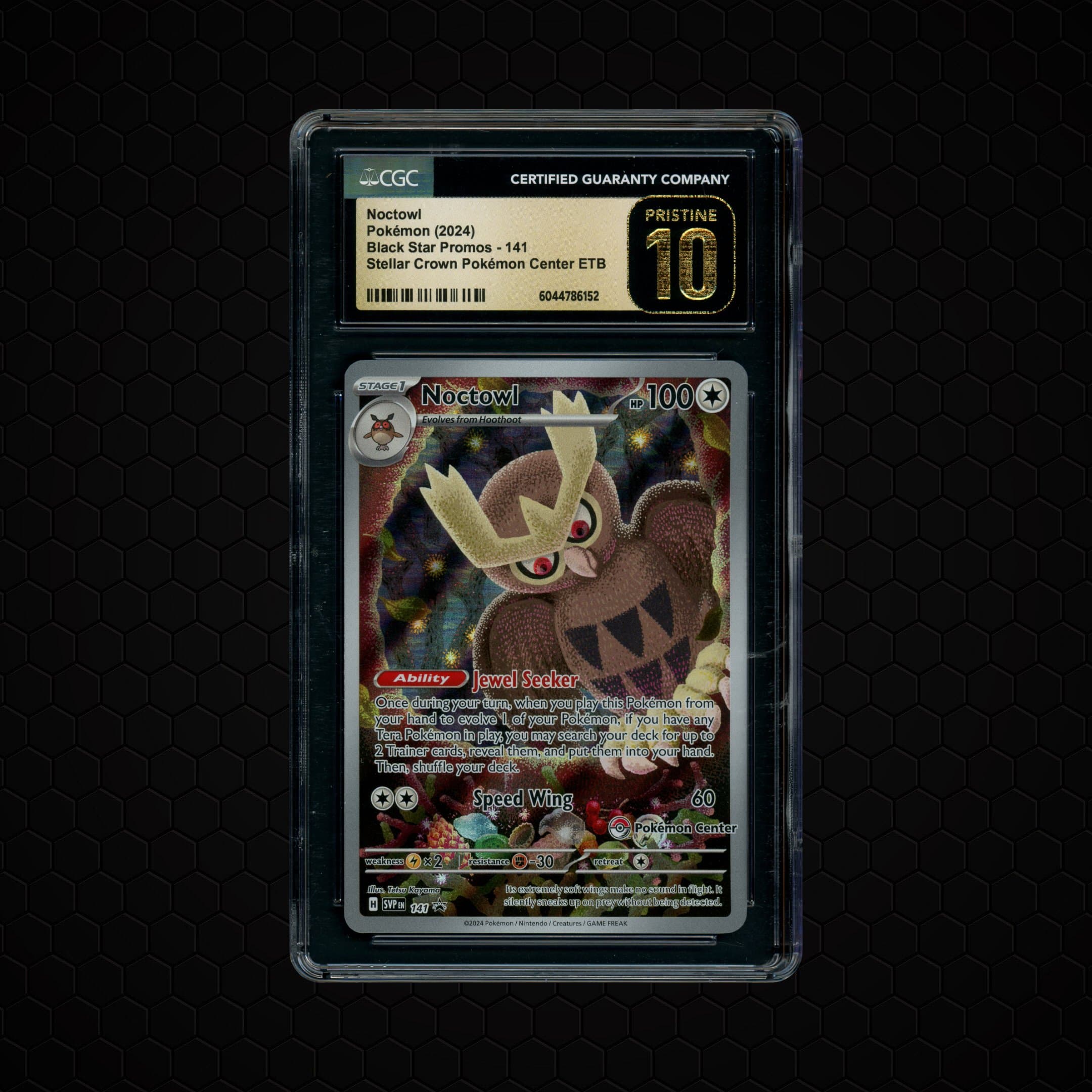 2024 Black Star Promos Noctowl  CGC 10