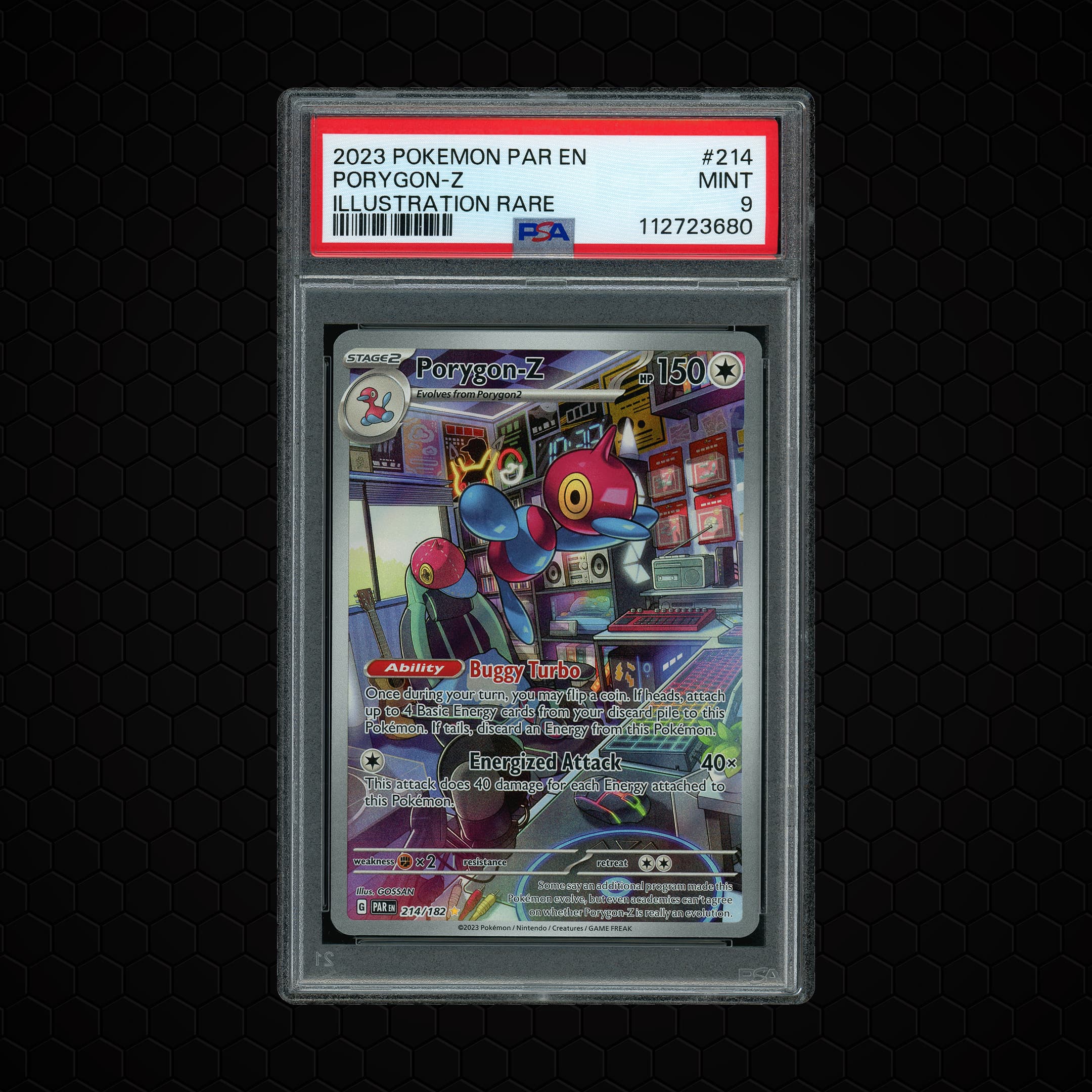 2023 Paradox Rift Porygon-Z  PSA 9