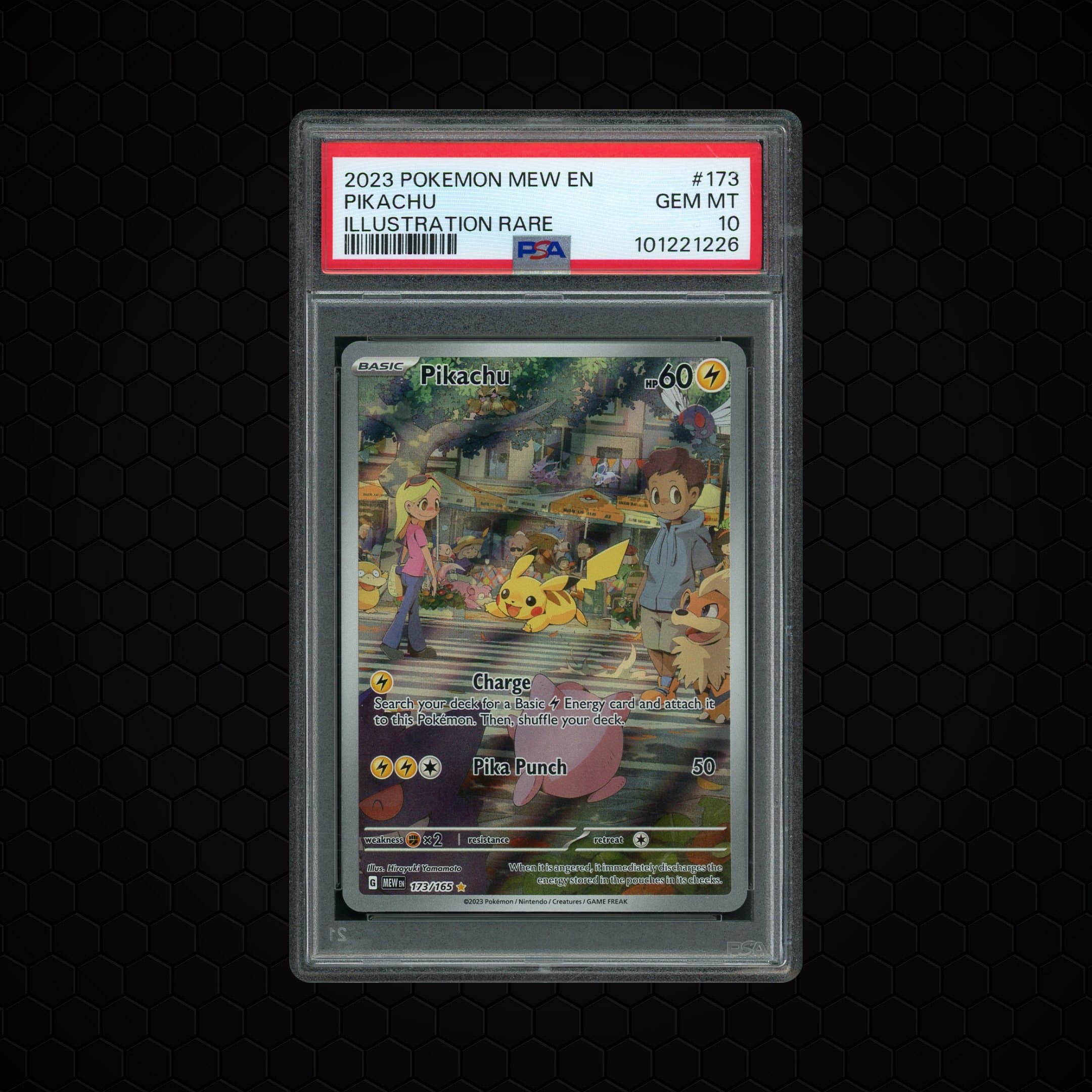 2023 Pokemon 151 Pikachu  PSA 10