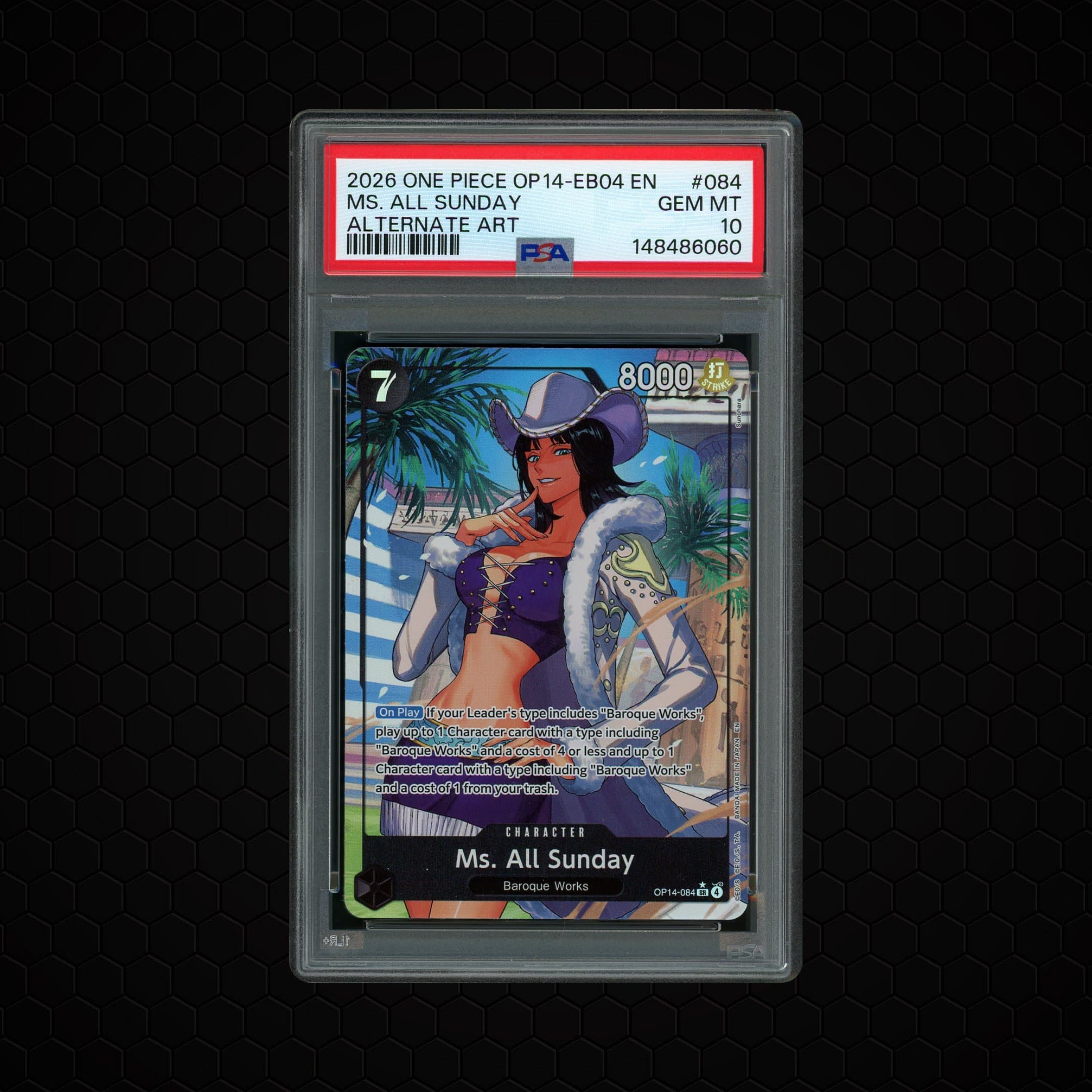 2026 The Azure Sea's Seven Ms. All Sunday #OP14-084 PSA 10