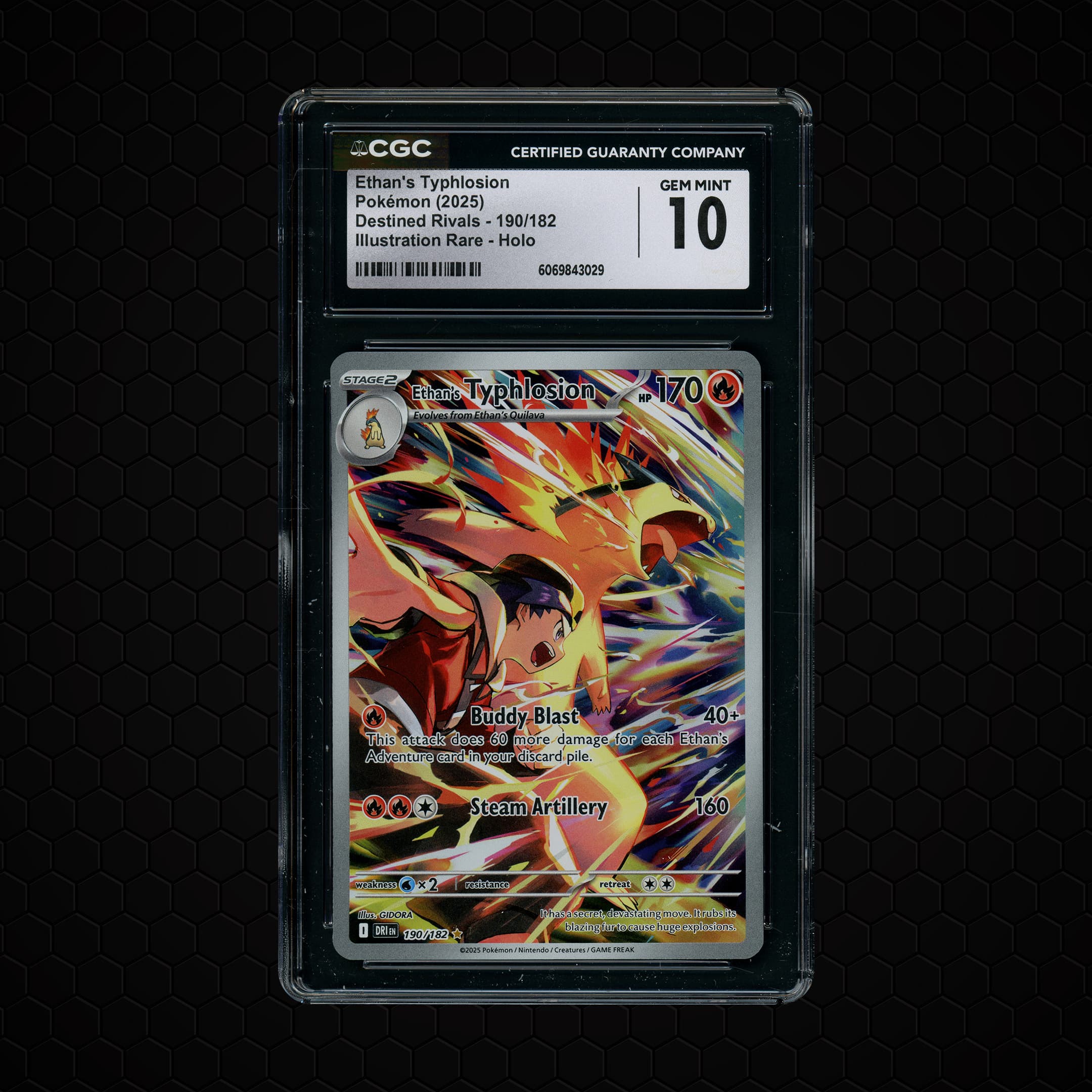 2025 Destined Rivals Ethan's Typhlosion  CGC 10