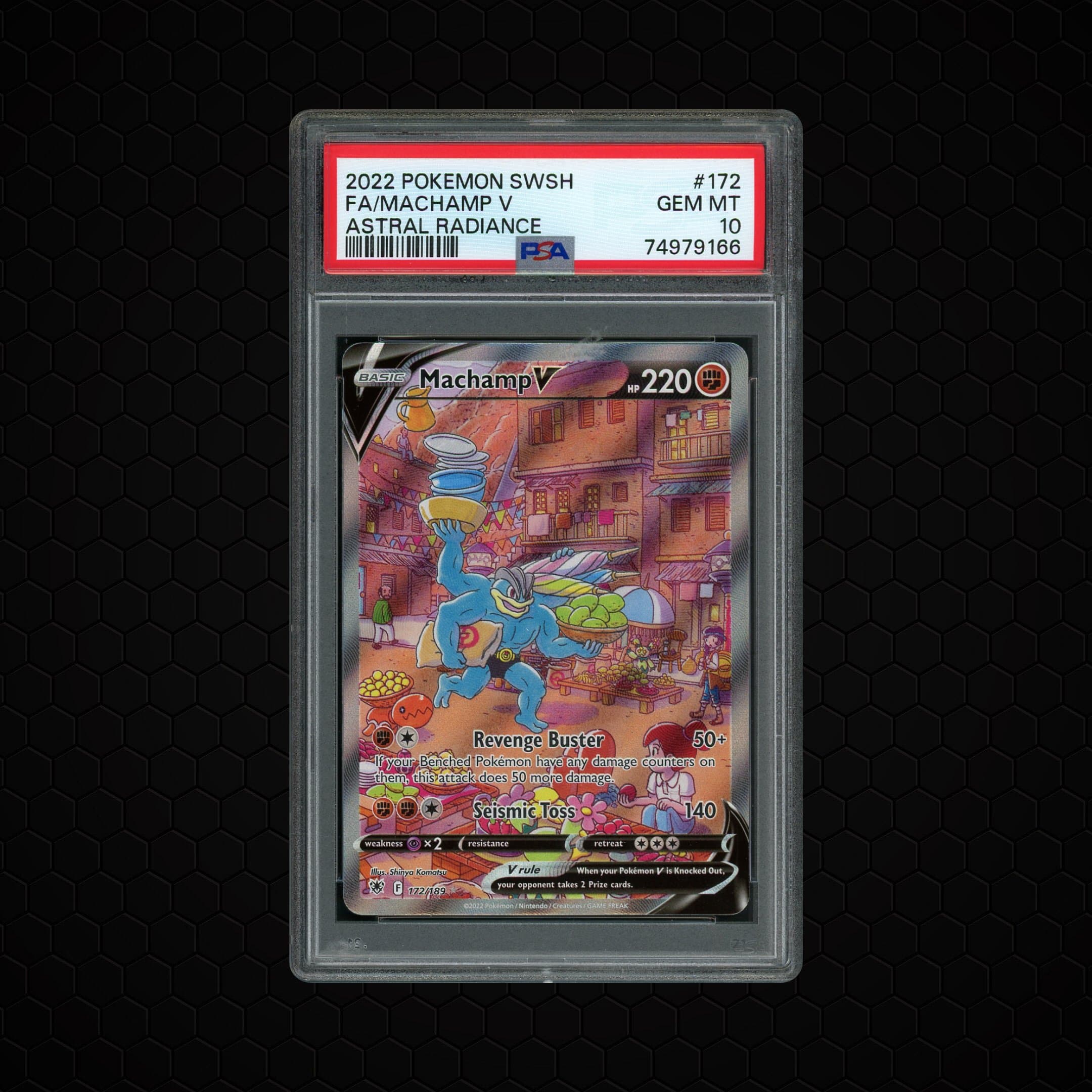 2022 Astral Radiance Machamp V  PSA 10