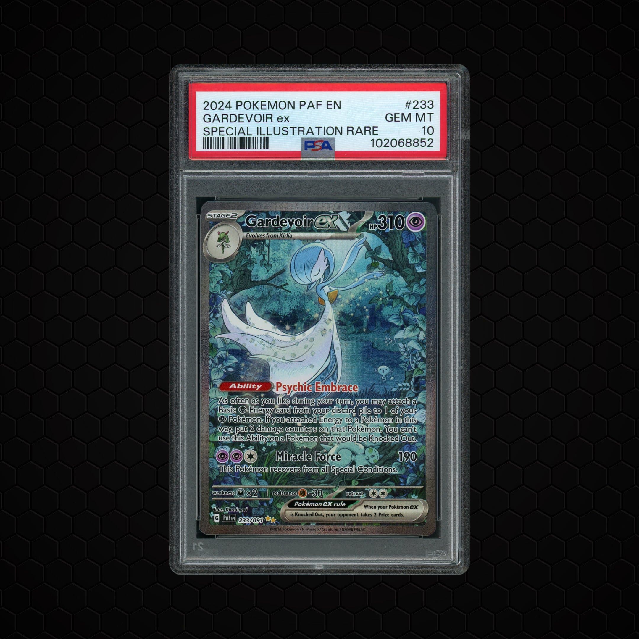 2024 Paldean Fates Gardevoir EX  PSA 10