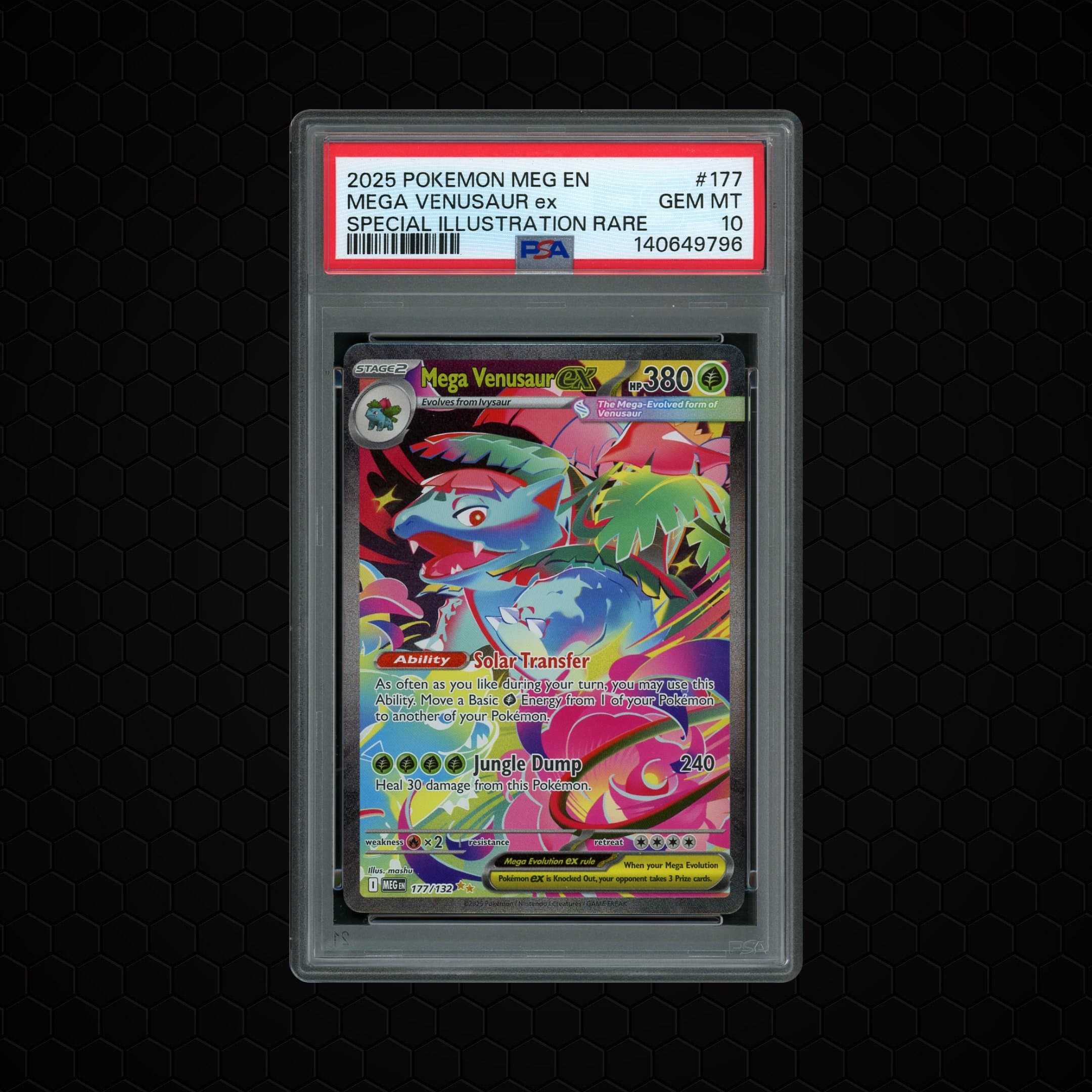 2025 Mega Evolution Mega Venusaur EX  PSA 10