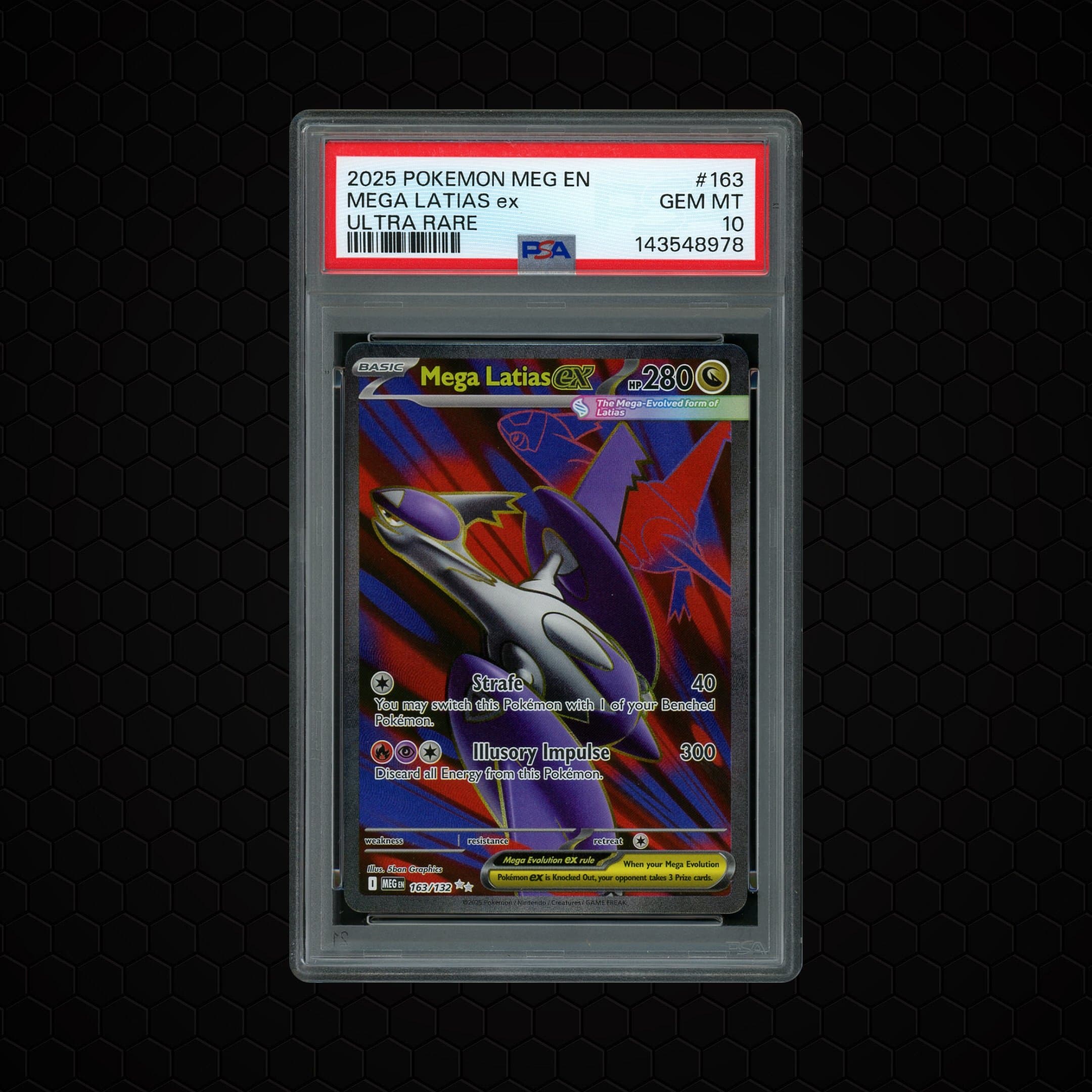 2025 Mega Evolution Mega Latias EX  PSA 10